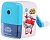 Точилка для карандашей механическая Deli ER10409 Super Wings 1 отверстие пластик ассорти
