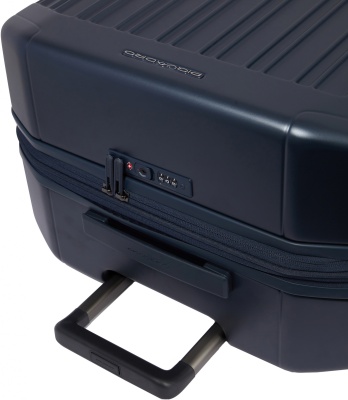Чемодан Piquadro PQ LIGHT (BV6393PQL/BLUO) 45x69x30см 82л. 3.75кг. поликарбонат синий матов.