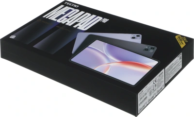 Планшет Tecno MegaPad Pro T1201 G100 (2.2) 8C RAM8Gb ROM256Gb 12" IPS 2000x1200 4G Android 15 серый 13Mpix 5Mpix BT WiFi microSD 512Gb GPRS EDGE 10000mAh 8hr