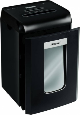 Шредер Rexel Promax RSX1538 (секр.P-4) фрагменты 15лист. 38лтр. скрепки скобы пл.карты CD