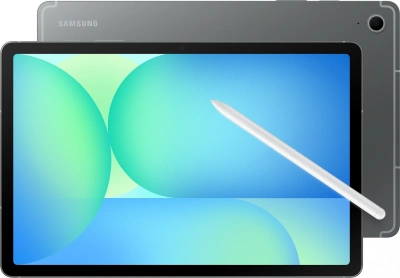 Планшет Samsung Galaxy Tab S10 FE SM-X526B 1580 (2.9) 8C RAM8Gb ROM128Gb 10.9" TFT 2304x1440 5G eSIM Android 15 серый 13Mpix 12Mpix BT WiFi microSD 1Tb 8000mAh