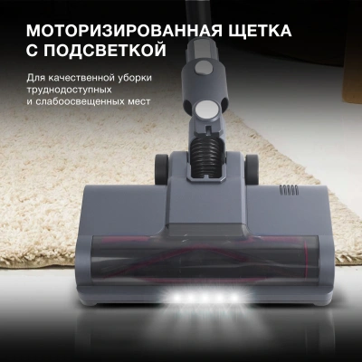 Пылесос Hyundai HYV-S7570 380Вт темно-синий/серебристый