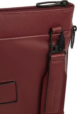 Деловая сумка мужская Piquadro Russel CA4021W137/CU с отделением для ноутбука 15.6" красное дерево натур.кожа