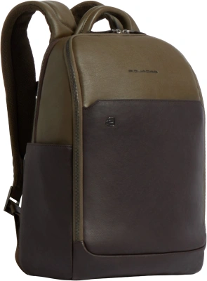 Рюкзак мужской Piquadro Black Square CA6503B3/VETM хаки натур.кожа