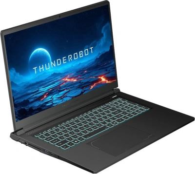 Ноутбук Thunderobot Range 17 G2 Max Core i7 13620H 32Gb SSD1Tb NVIDIA GeForce RTX 5070 8Gb 17.3" IPS QHD (2560x1440) FreeDOS black WiFi BT Cam (JT009B00KRU)