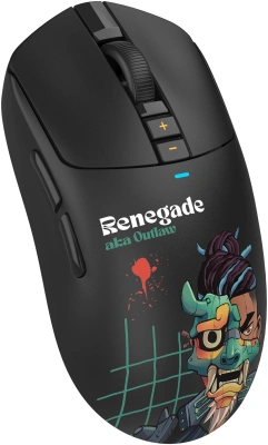 Мышь A4Tech Bloody R72 Ultra Duo Renegade черный оптическая 20000dpi беспров. USB/USB-C 7but