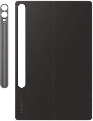 Чехол-клавиатура Samsung для Samsung Galaxy Tab S9+/S9 FE+/S10+ Book Cover Keyboard поликарбонат/полиуретан черный (EF-DX825UBRGRU)