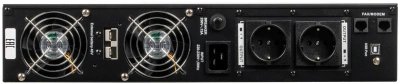 Источник бесперебойного питания Бастион Rapan 1000-RACK-IN-2X9 700Вт 1000ВА черный