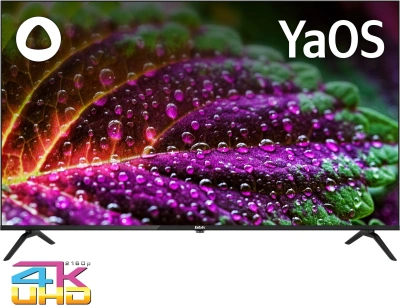 Телевизор LED BBK 40" 40LEX-7244/FTS2C (W) YaOS Frameless белый FULL HD 60Hz DVB-T2 DVB-C DVB-S2 USB WiFi Smart TV (RUS)