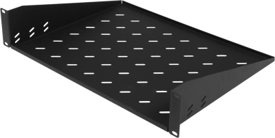 Полка стационарная ITK RS05-350P-R 2U нагр.:20кг. 19" 350мм черный (упак.:1шт)