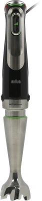 Блендер погружной Braun MQ9135XI 1200Вт черный/серебристый