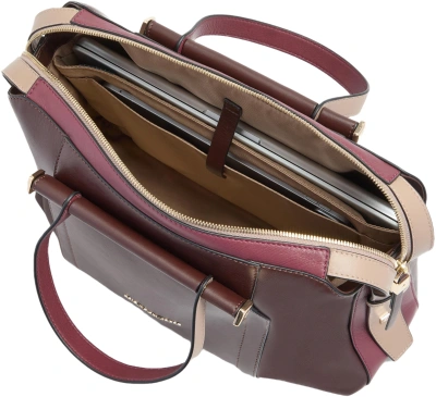 Сумка женская Piquadro Circle CA4577W92/BORO с отделением для ноутбука 14" сливовая натур.кожа