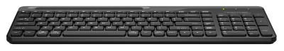 Клавиатура A4Tech FK25 черный/серый USB slim (FK25 BLACK) кабель 1.5м