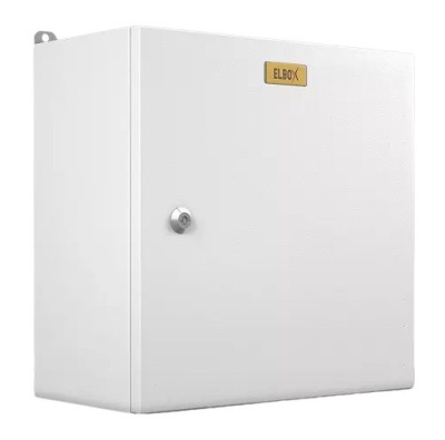 Шкаф электротехнический Elbox EMW-400.300.210-1-IP66 потол.пан. пан.основ. монтаж.пан. одноствор. настенный 400мм 300мм 210мм 195мм IP66 несъемн.бок.пан. 50кг серый сталь нержавеющая уличный всепогодный