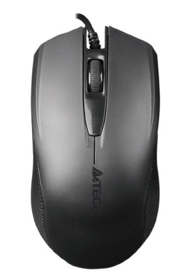 Мышь A4Tech OP-760 черный оптическая 1200dpi USB 3but