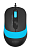 Мышь A4Tech Fstyler FM10 черный/синий оптическая 1600dpi USB 4but (FM10 BLUE)