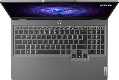 Ноутбук Lenovo LOQ 15IRX9 Core i7 13645HX 16Gb SSD512Gb NVIDIA GeForce RTX4050 6Gb 15.6" IPS FHD (1920x1080) без ОС grey WiFi BT Cam (83DV01HPSA)