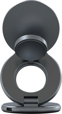 Беспроводное зар./устр. Magssory WCH073 25W 3A (PD+QC+SCP+FCP+AFC) для Apple серый