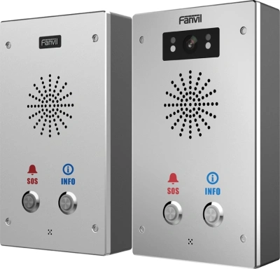 Видеопанель Fanvil i16SV-02 CMOS цвет панели: серебристый