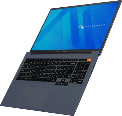 Ноутбук Maibenben M16C-R745UM Ryzen 7 7445HS 16Gb SSD512Gb AMD Radeon 740M 16" IPS FHD+ (1920x1200) Windows 11 Home blue WiFi BT Cam 4026mAh (M16C-R745UM0F14HU4E10)
