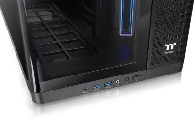 Корпус Thermaltake Arcus 280 TG curved черный без БП mATX 6x120mm 2x140mm 2xUSB3.0 audio bott PSU