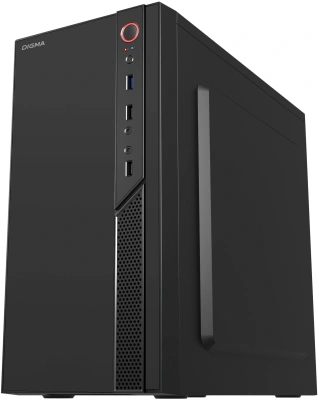 Корпус Digma DCC-MN306 черный без БП mATX 1x80mm 1x92mm 2x120mm 2xUSB2.0 1xUSB3.0 audio