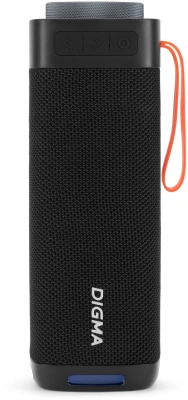 Колонка порт. Digma D-PS1522 черный 60W 2.0 BT 10м 3000mAh (PS1522B)