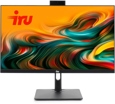 Моноблок IRU 23ID 23.8" Full HD i3 12100 (3.3) 8Gb SSD256Gb UHDG 730 CR Windows 11 Pro GbitEth WiFi BT 90W Cam черный 1920x1080