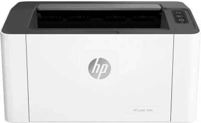Принтер лазерный HP Laser M108w (4ZB80A) A4 WiFi белый