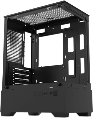 Корпус Bloody CC-125 черный без БП mATX 5x120mm 2xUSB2.0 1xUSB3.0 audio bott PSU