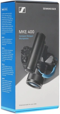 Микрофон проводной Sennheiser MKE 400 черный