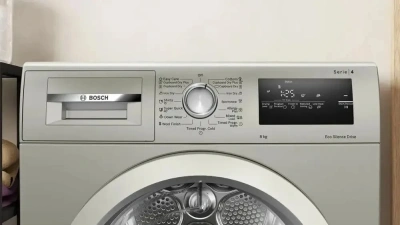 Сушильная машина Bosch WTN86212ME пан.англ. кл.энер.:A+++ макс.загр.:8кг серый