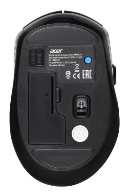 Мышь Acer OMR070 черный оптическая 1600dpi беспров. BT/Radio USB для ноутбука 6but (ZL.MCEEE.00D)