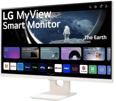 Монитор LG 27" MyView 27U511SA-W белый IPS LED 16:9 HDMI M/M матовая 1300:1 200cd 178гр/178гр 1920x1080 100Hz FHD USB 5.6кг
