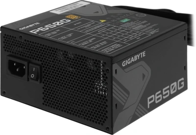 Блок питания Gigabyte ATX 650W GP-P650G PG5 80+ gold (20+4pin) APFC 120mm fan 6xSATA RTL