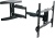 Кронштейн для телевизора Kromax ATLANTIS-60 черный 26"-65" макс.40кг настенный поворотно-выдвижной и наклонный Кронштейн для телевизора Kromax ATLANTIS-60 черный 26"-65" макс.40кг настенный поворотно-выдвижной и наклонный
