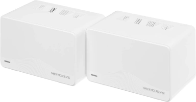 Бесшовный Mesh роутер Mercusys Halo H25BE BE3600 10/100/1000BASE-TX белый (упак.:2шт)
