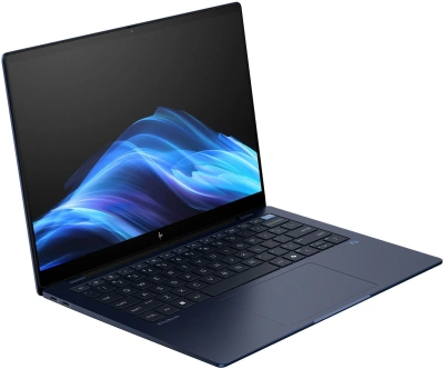 Ноутбук HP EliteBook Ultra G1q Snapdragon X Elite X1E-78-100 32Gb SSD1Tb Qualcomm Adreno 14" IPS Touch 2.2K (2240x1400) Windows 11 Pro 64 dk.blue WiFi BT Cam (9M4E3AT)