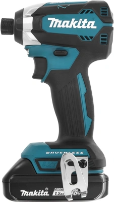 Шуруповерт Makita DTD153SY аккум. патрон:шестигр.1/4" (кейс в комплекте)