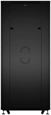 Шкаф коммутационный Cabeus (ND-05C-42U80/80-BK) напольный 42U 800x800мм пер.дв.перфор. задн.дв.перфор. 800кг черный 700мм 104.6кг 220град. 2055мм IP20 сталь