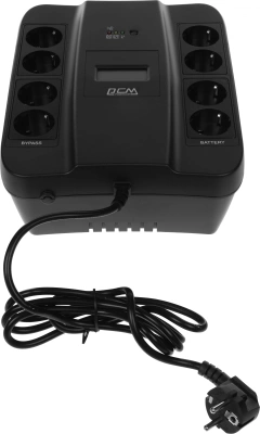 Источник бесперебойного питания Powercom Spider SPD-900U LCD 540Вт 900ВА черный