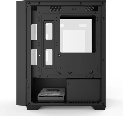 Корпус Accord ACC-ZCU1B черный без БП mATX 5x120mm 2xUSB3.0 1xUSB3.1 audio bott PSU
