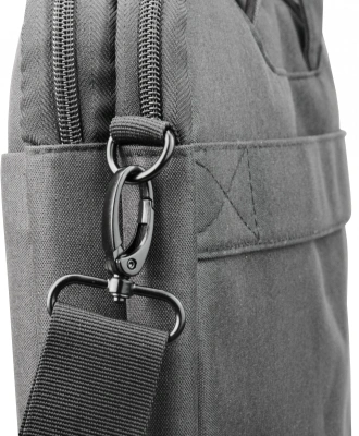 Сумка для ноутбука 15.6" Continent CC-108 GY серый нейлон/полиэстер