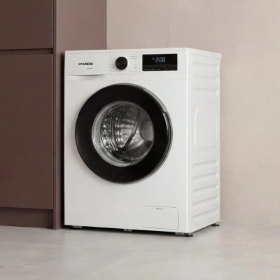Стиральная машина Hyundai WME6010 класс: A+++ загр.фронтальная макс.:6кг белый инвертор
