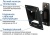Кронштейн для телевизора Kromax OPTIMA-102 черный 10"-28" макс.25кг настенный поворот и наклон