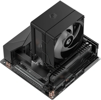 Устройство охлаждения(кулер) ID-Cooling SE-904-XT ARGB Soc-AM5/AM4/1200/1700/1851 черный 4-pin 14-29.1dB Al+Cu 180W 430gr Ret (SE-904-XT ARGB BLACK)
