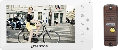 Комплект домофона Tantos Amelie kit белый