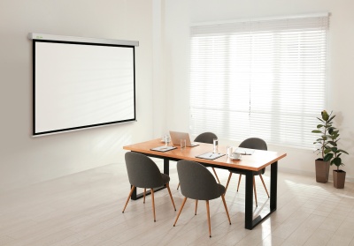 Экран Cactus 84" 150x150см Motoscreen CS-PSM-150x150 1:1 настенно-потолочный рулонный (моторизованный привод)