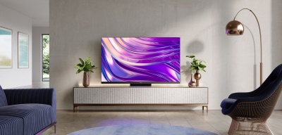 Телевизор QLED Hisense 75" 75U8HQ черный 4K Ultra HD 120Hz DVB-T DVB-T2 DVB-C DVB-S DVB-S2 USB WiFi Smart TV