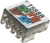 Коннектор Suprlan (10-0239-1) UTP кат.6A RJ45 с защитным колпачком прозрачный